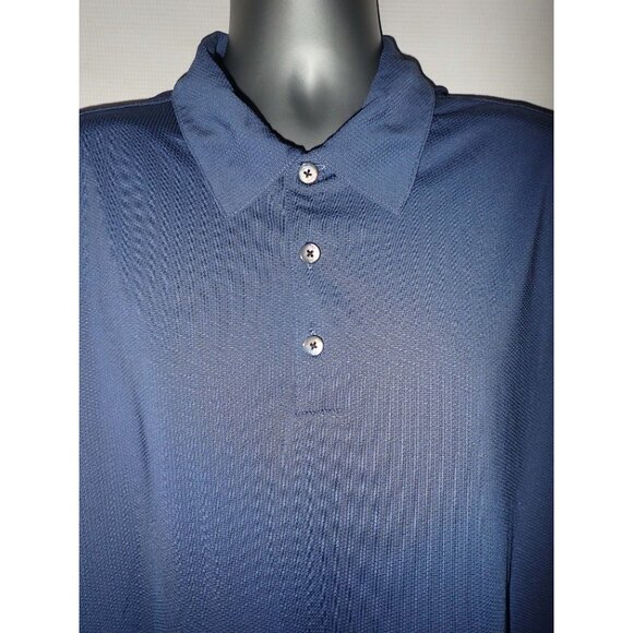 Nike Golf Tour Performance Shirt Mens XXL Dri-Fit Blue Boston Partners Polo - Picture 2 of 6